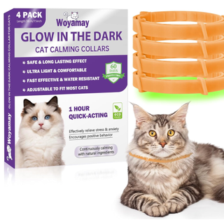 Woyamay 4 Pack Calming Collar for Cats