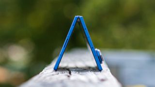 Samsung Galaxy Z Fold 7 bridged on deck ledge