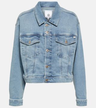 Maya Cropped Denim Jacket