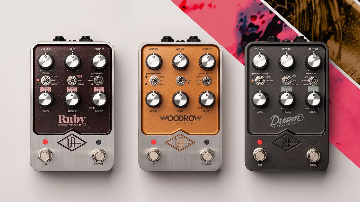 Universal Audio UAFX pedal amps