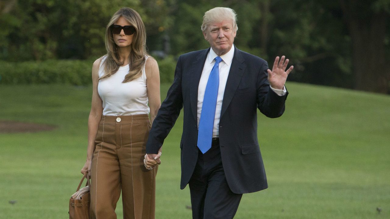 melania and barron trump move