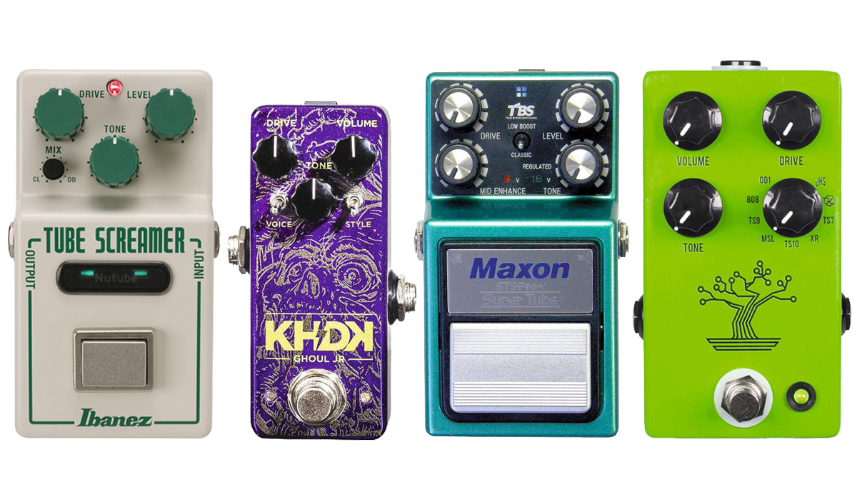 Review round-up: contemporary Tube Screamer-style overdrive pedals 