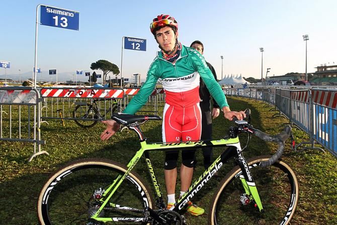 Italy's Marco Aurelio Fontana won a bronze medal in the 2012 Olympic Games mountain bike event