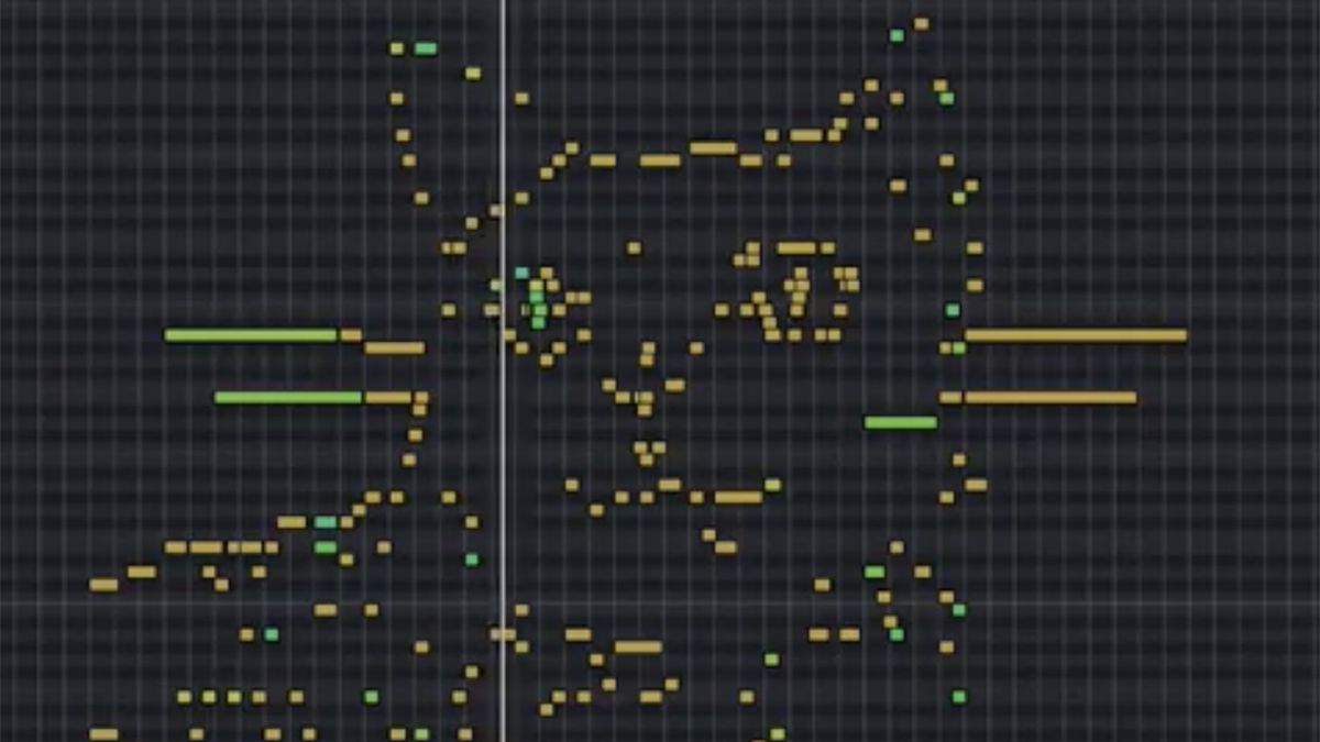 MIDI art cat