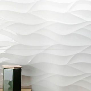 White, wavy tile from Wayfair