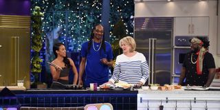 Snoop Dog, Martha Steward and T-Pain in Martha & Snoop’s Potluck Dinner Party