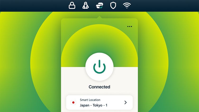 ExpressVPN connected on Linux app