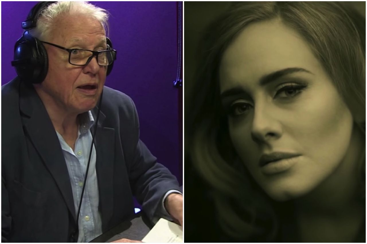 Naturalist Sir David Attenborough narrates Adele&amp;#039;s &amp;quot;Hello&amp;quot;