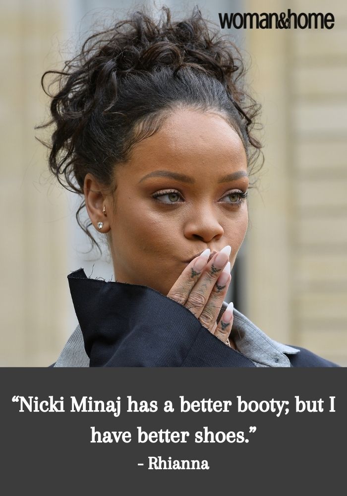 Rhianna inspirativní citáty o botách