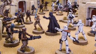 Star Wars: Legion painted scene