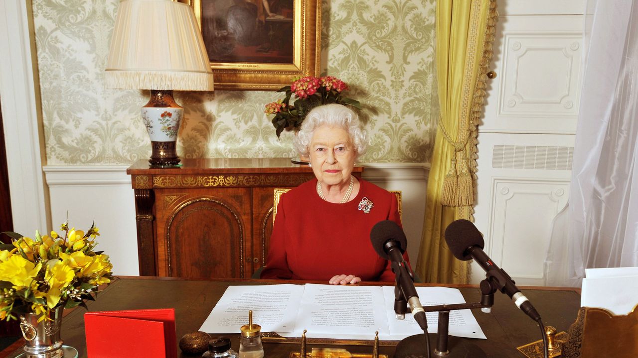 Queen Elizabeth II Records Commonwealth Day Broadcast