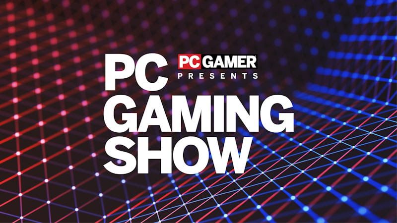 A graphic of the PC Gaming Show