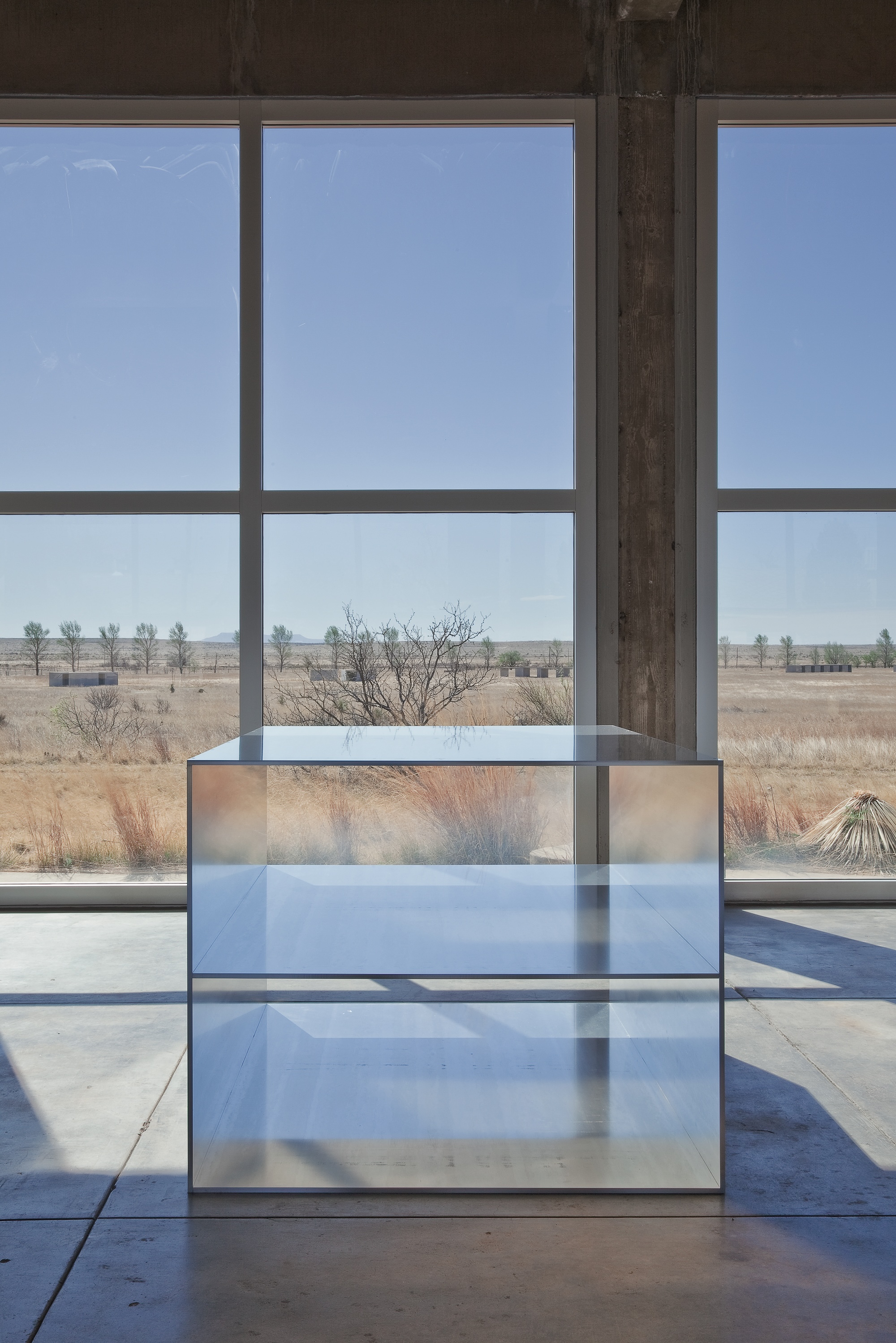 Donald Judd artillery sheds marfa