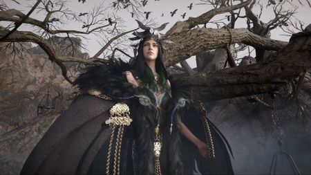 Screenshot of Hexe Marie in Crimson Desert