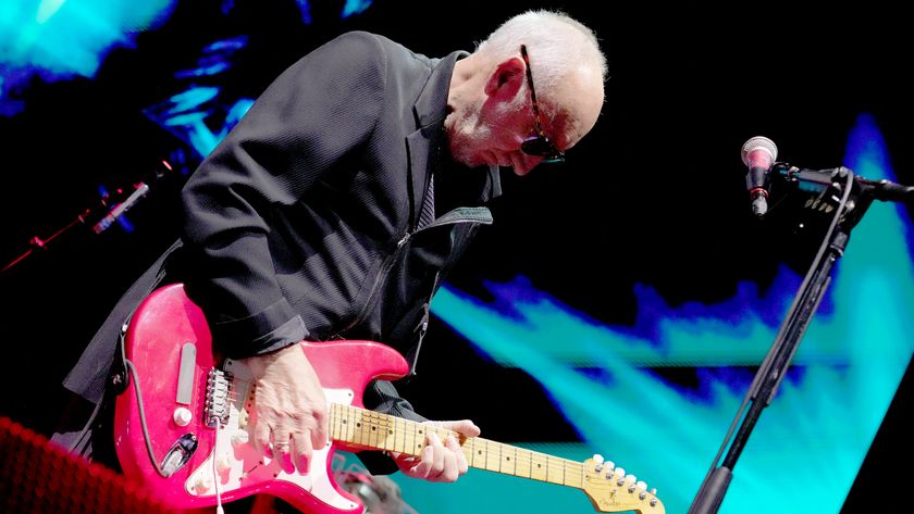Pete Townshend of The Who Performs At Acrisure Arena at Acrisure Arena on October 01, 2025 in Palm Springs, California