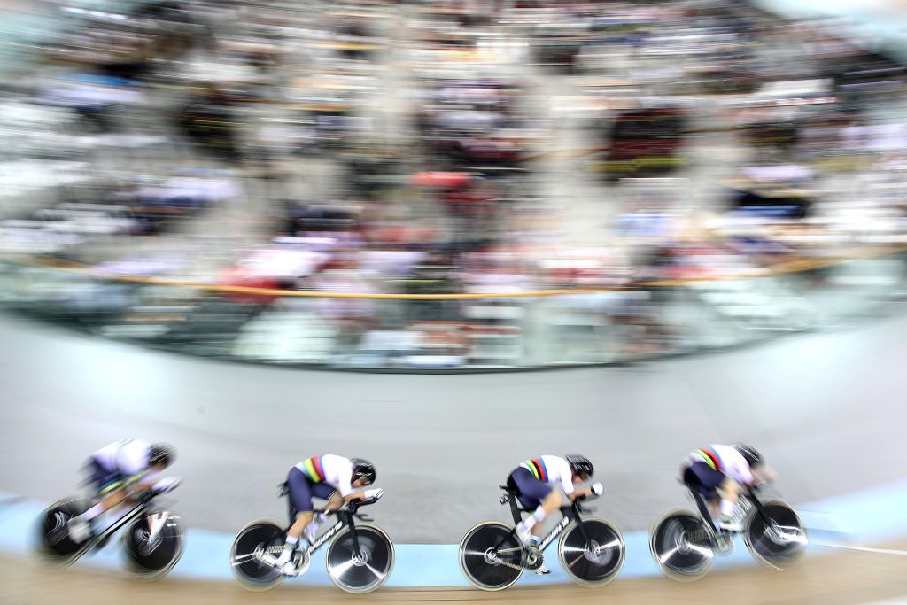 The Australian women, team pursuit world champions