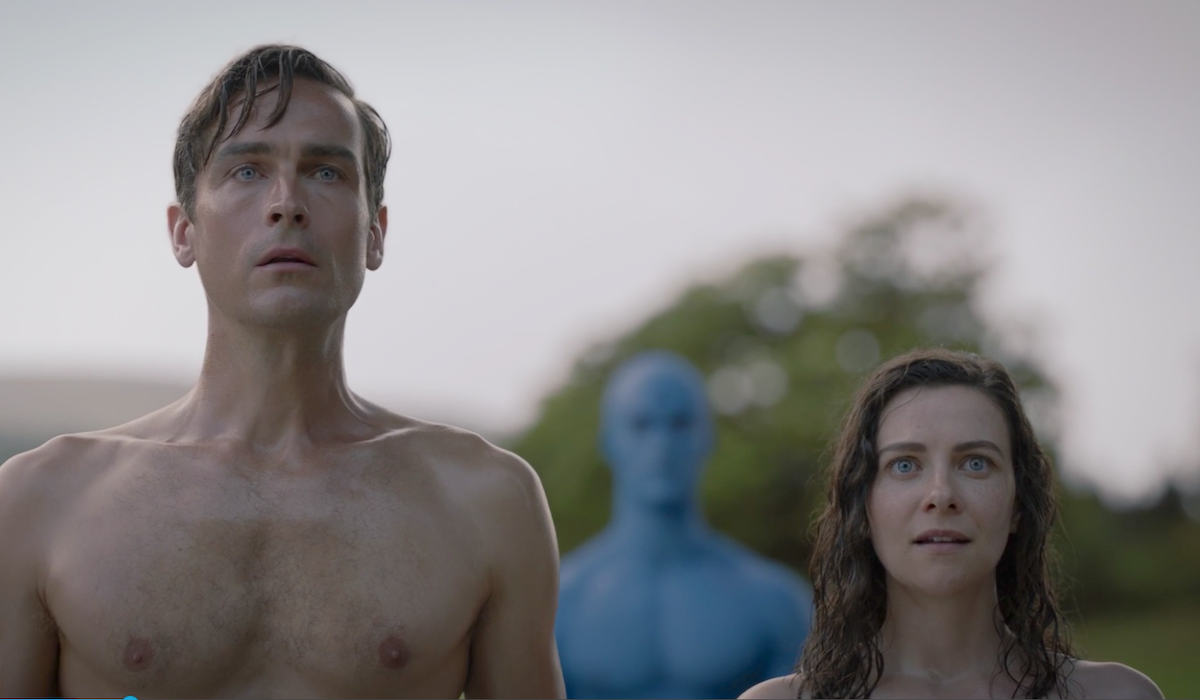 watchmen adam and eve and doctor manhattan