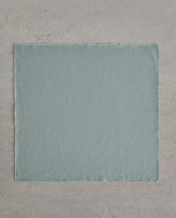 Vincent Van Duysen x Zara Home blue linen napkin