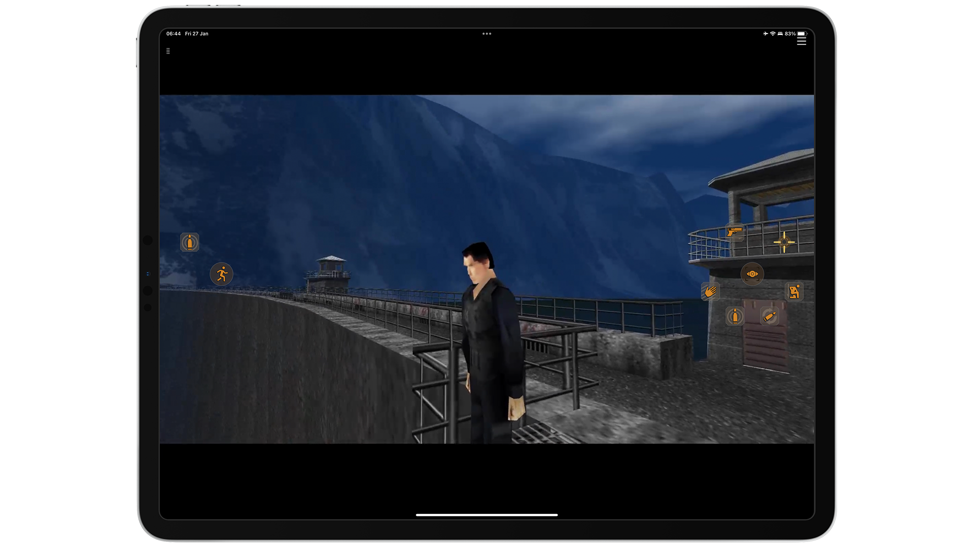 GoldenEye در iPad با کنترل های لمسی