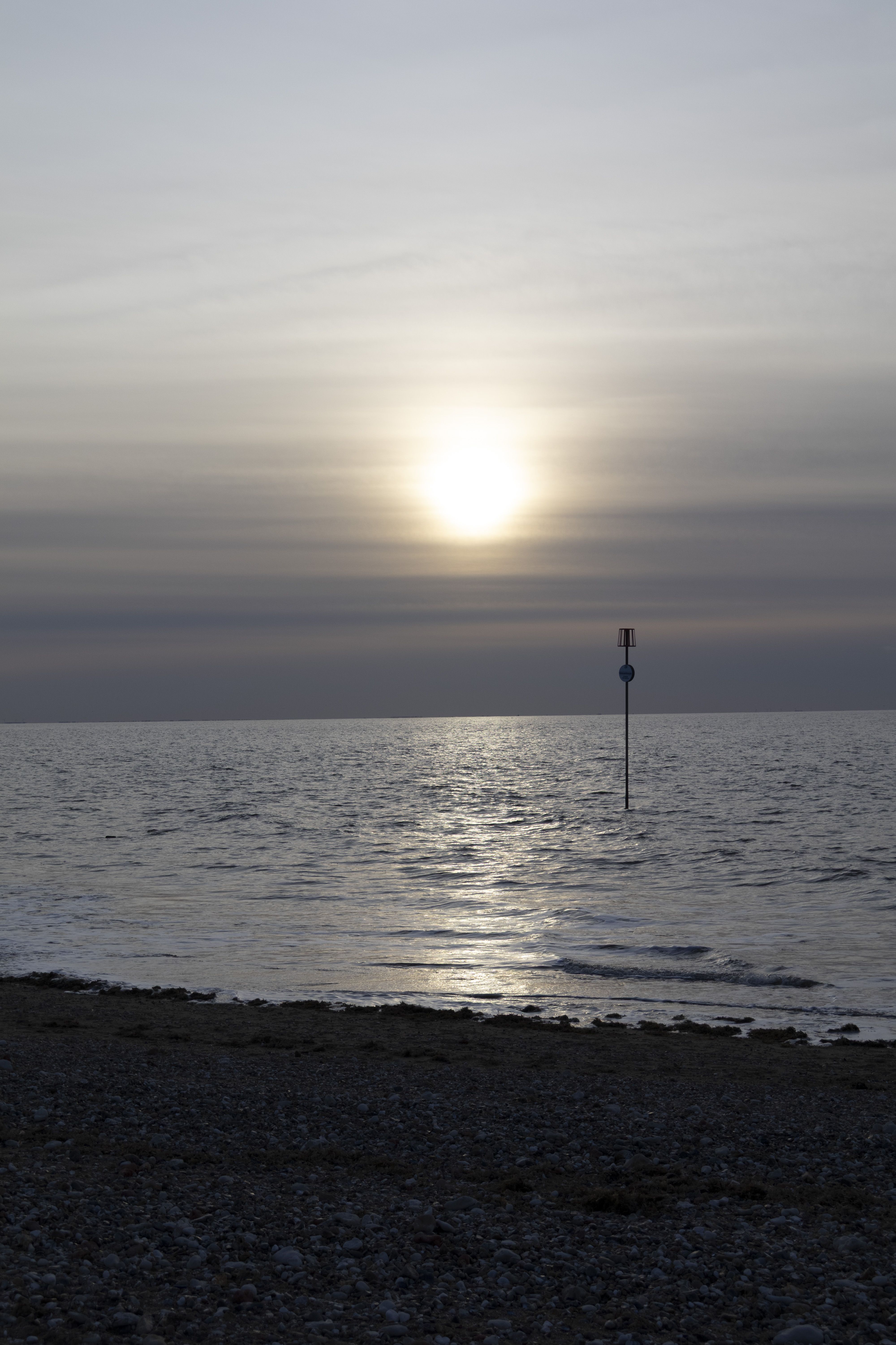 LEE85 Filter Test Shot taken at sunset on a beach