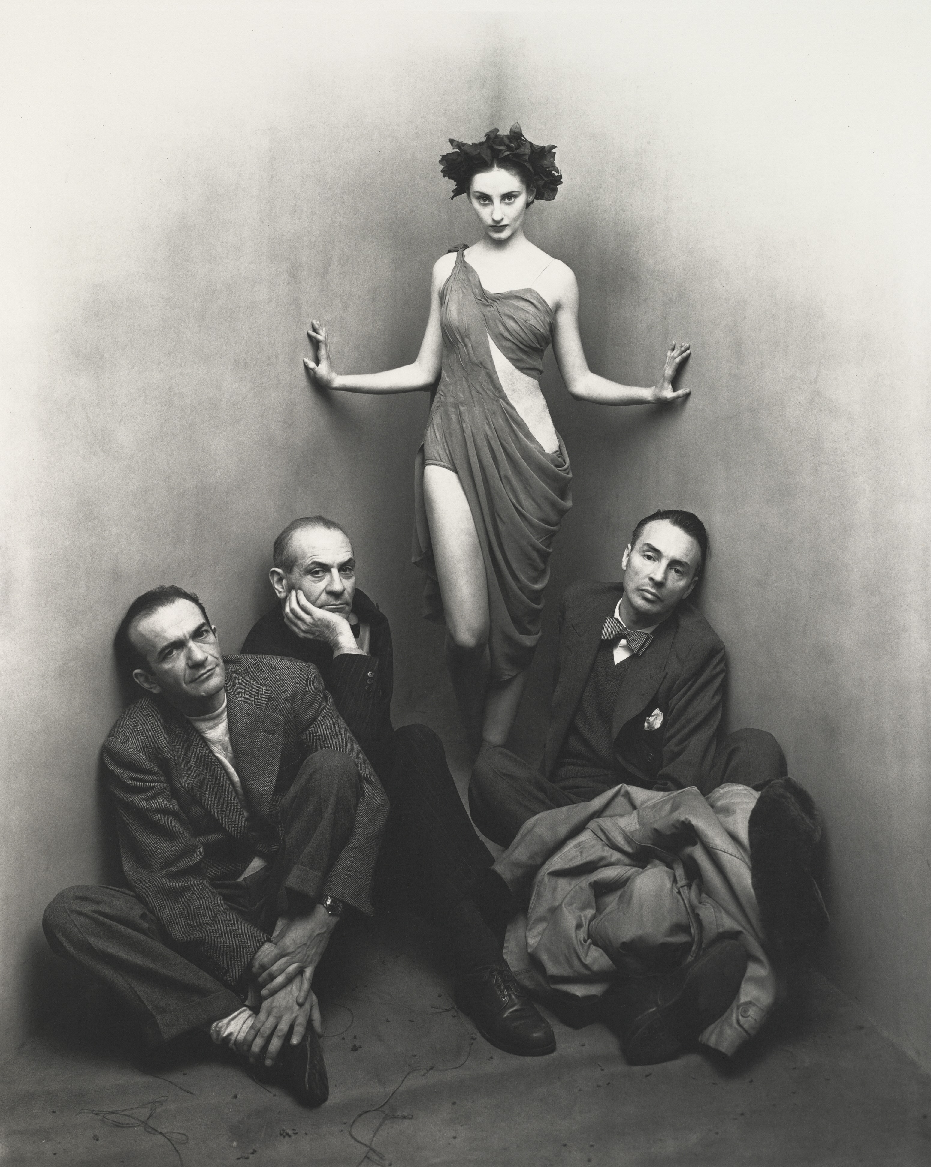 black and white irving penn portrait photography
