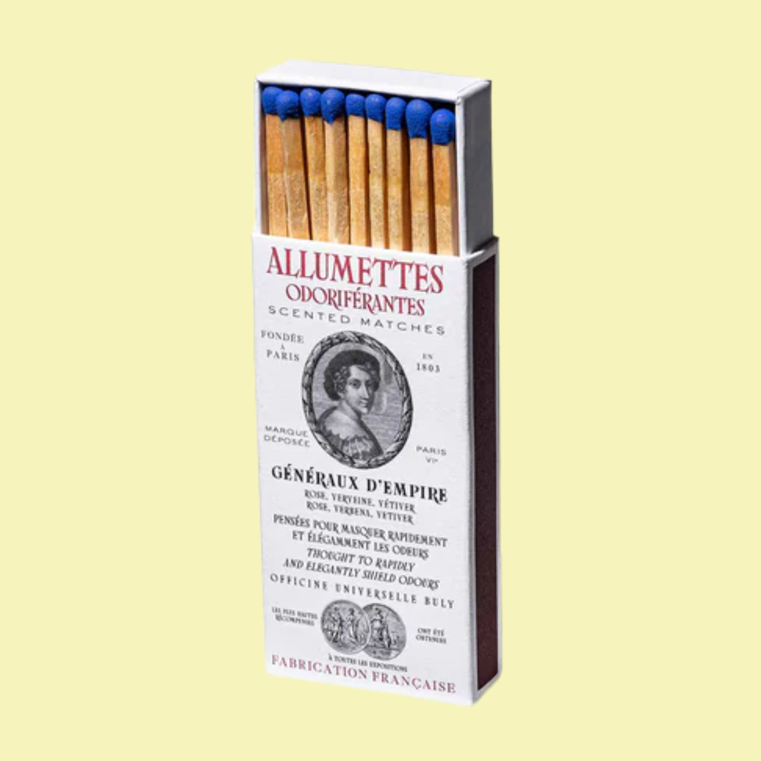 A box of scented matches