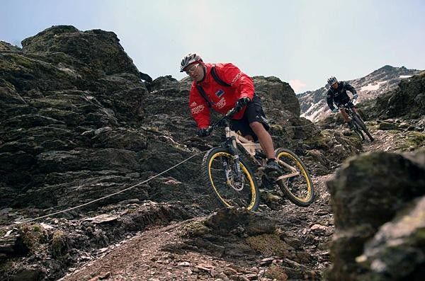 Some steep gradients greeted the guys most of the time