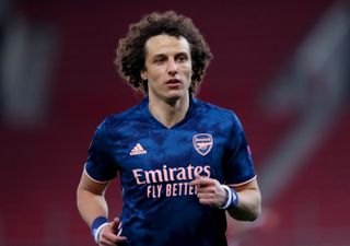 A decision has not yet been made on whether David Luiz will be offered a new deal at Arsenal.