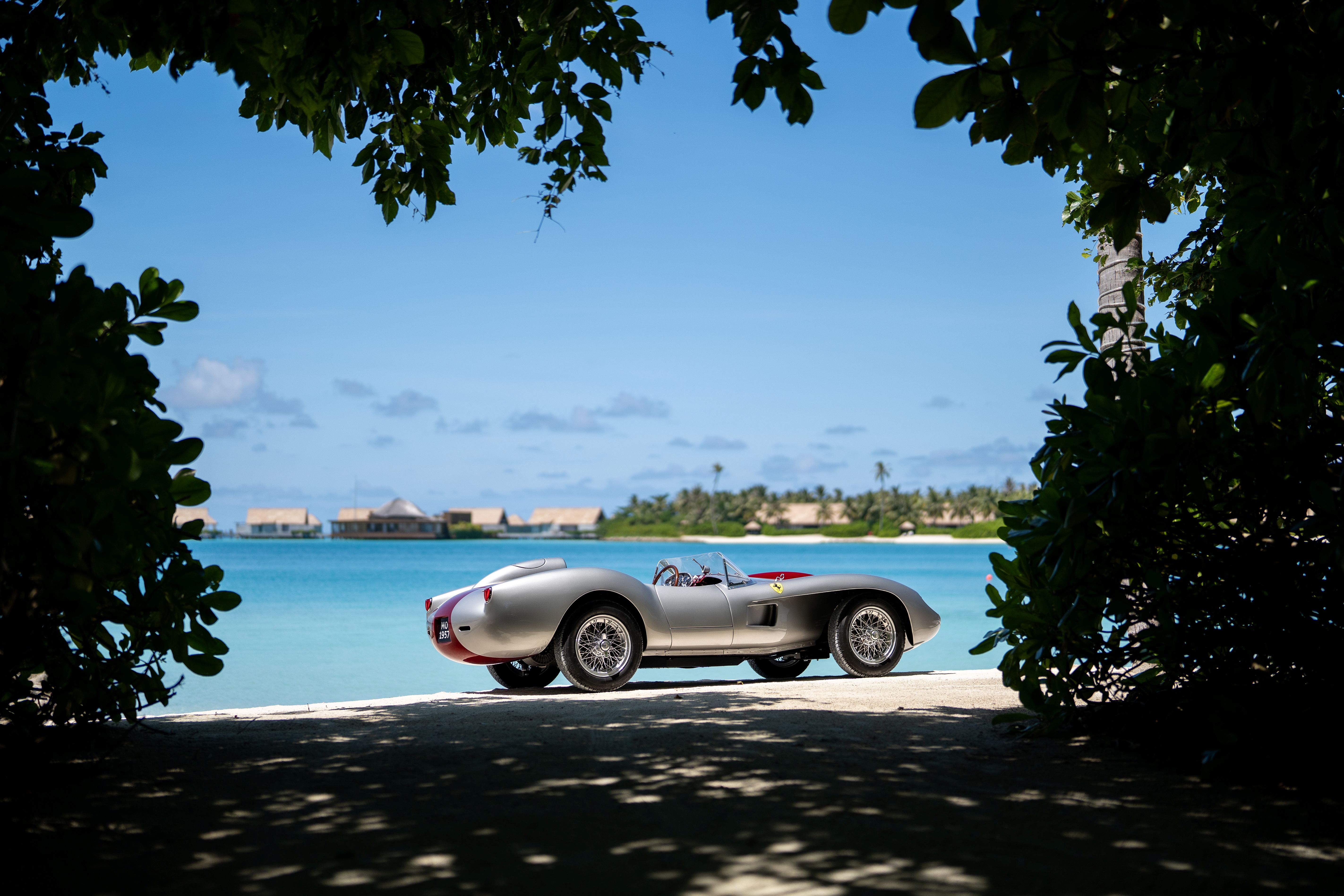 Waldorf Astoria Maldives rolls out a rare Ferrari joyride for guests