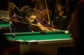 Sullins is one of the top ranked amateur pool players in the Southeast. She has placed 7th in the Music City 9-Ball Open tournament.