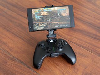 The PowerA Moga Xbox licensed phone clip is the one to get for