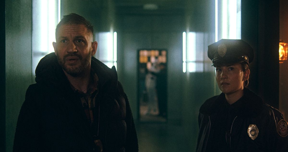 Havoc stars Tom Hardy and Jessie Mei Li.