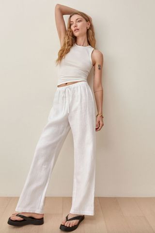 Best Linen Trousers: Reformation