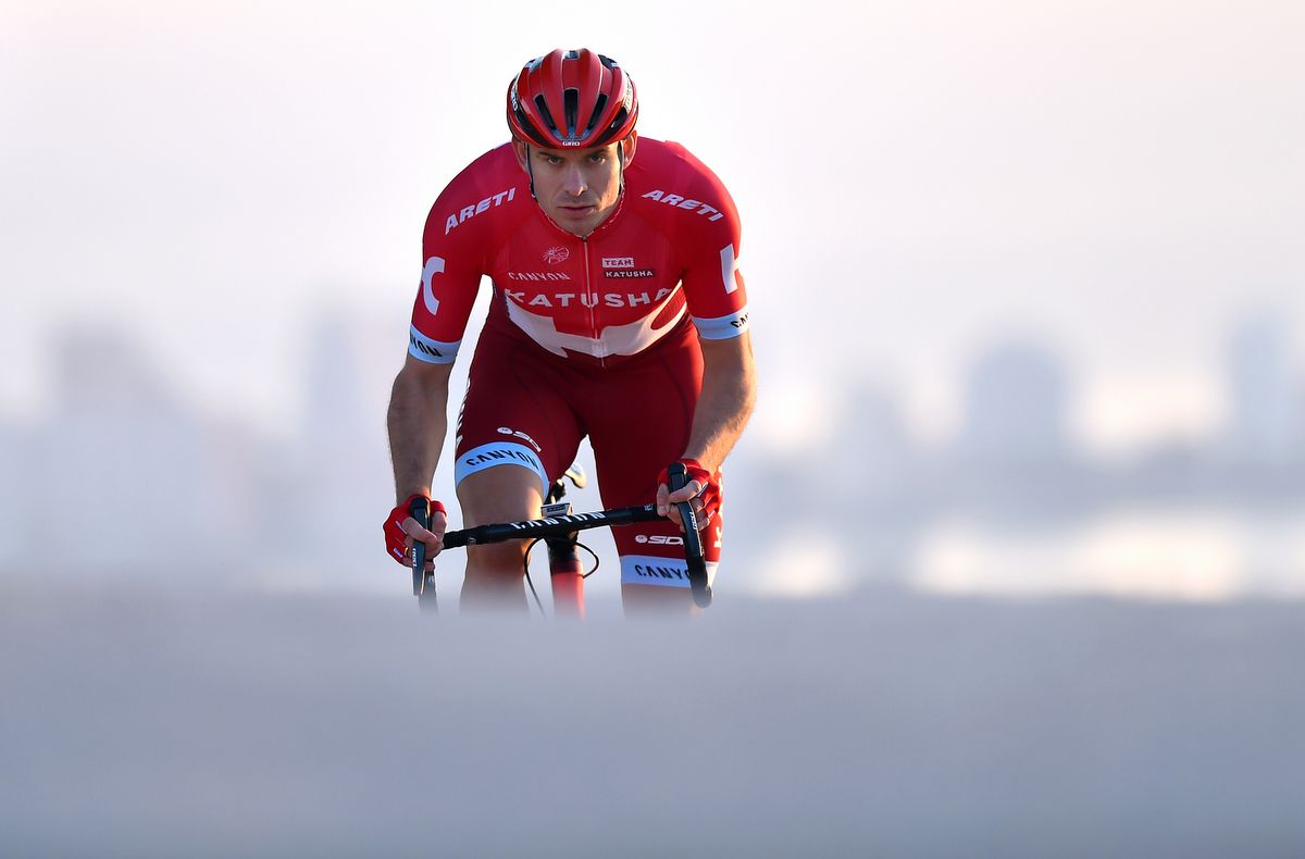 Alexander Kristoff in Katusha's new 2016 kit