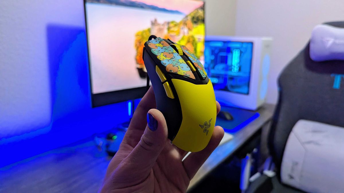 Image of the Razer x Pok&eacute;mon Collection of PC gaming accessories.