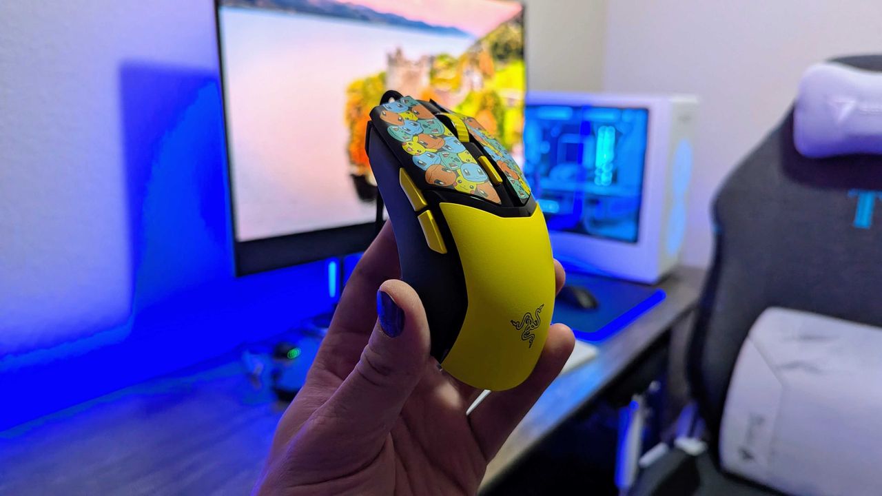 Image of the Razer x Pok&eacute;mon Collection of PC gaming accessories.