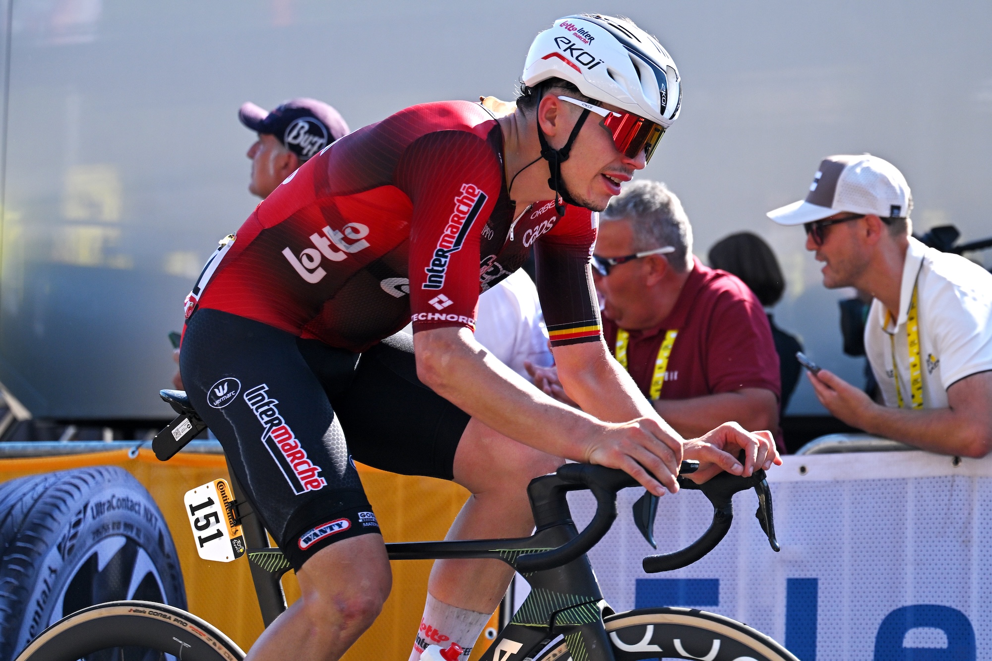 2026 Tour de France: Arnaud De Lie completes stage 2