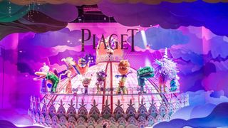 piaget galerais lafayette window display