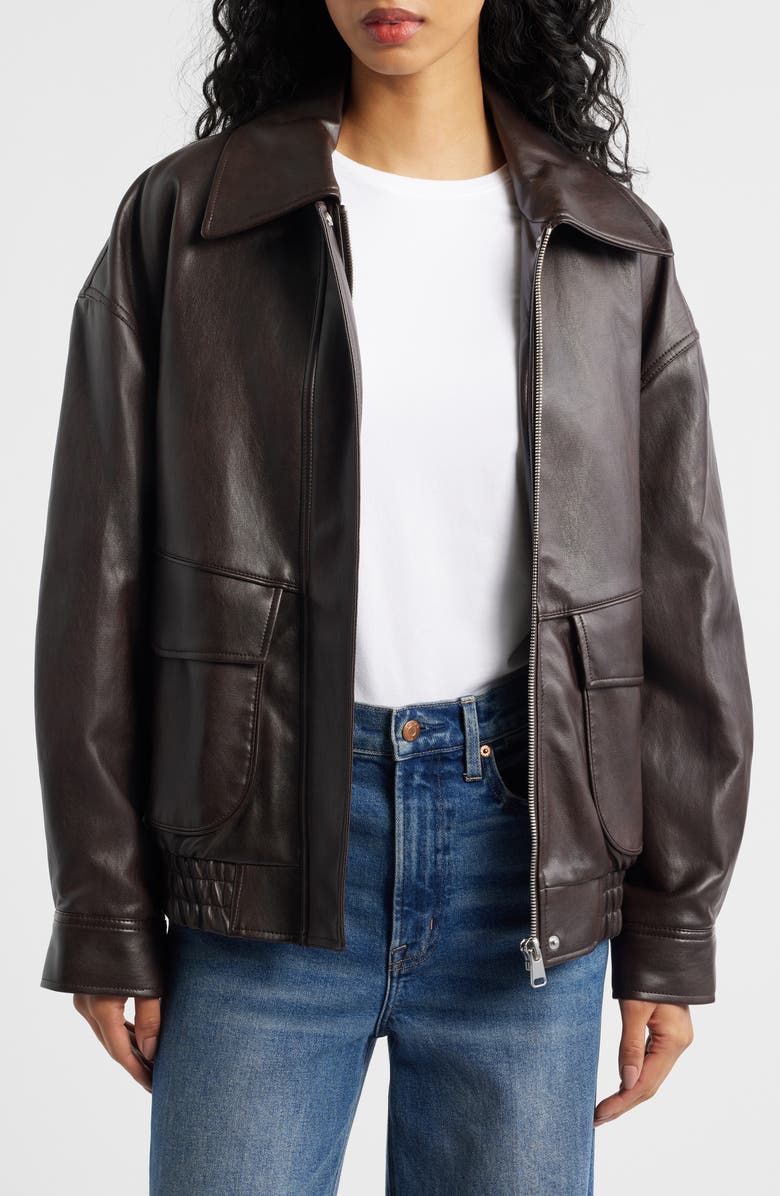 Marti Faux Leather Jacket