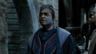 Kingsley Shacklebolt in Harry Potter and the Deathly Hallows: Part 2.