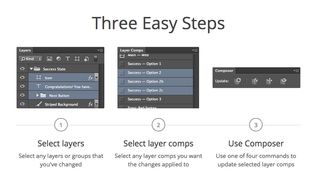 Series of dialog boxes