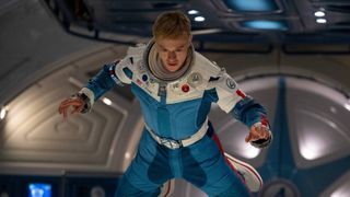 Joseph Quinn as Johnny Storm in The Fantastic Four_ First Steps