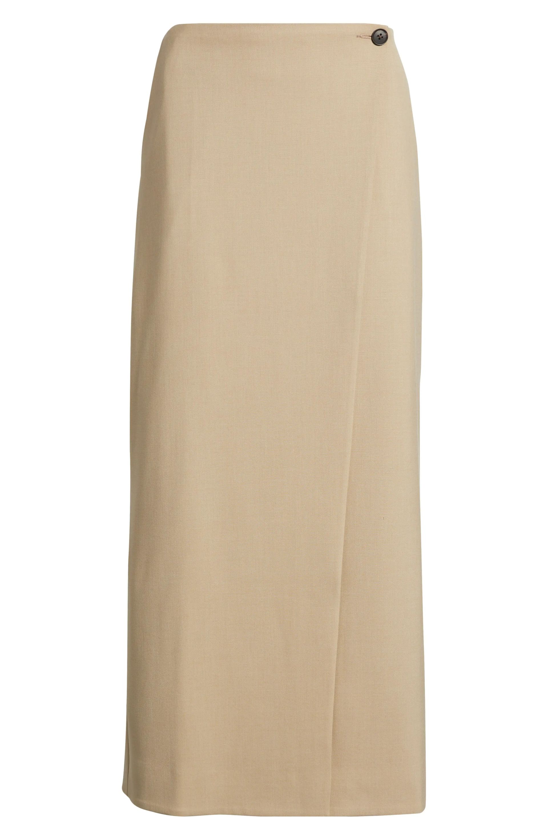 Nordstrom, Wrap Midi Skirt