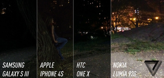 Lumia 920 compared to other smartphones