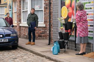 Tyrone Dobbs has a makeover in Coronation Street and Evelyn isn't impressed.