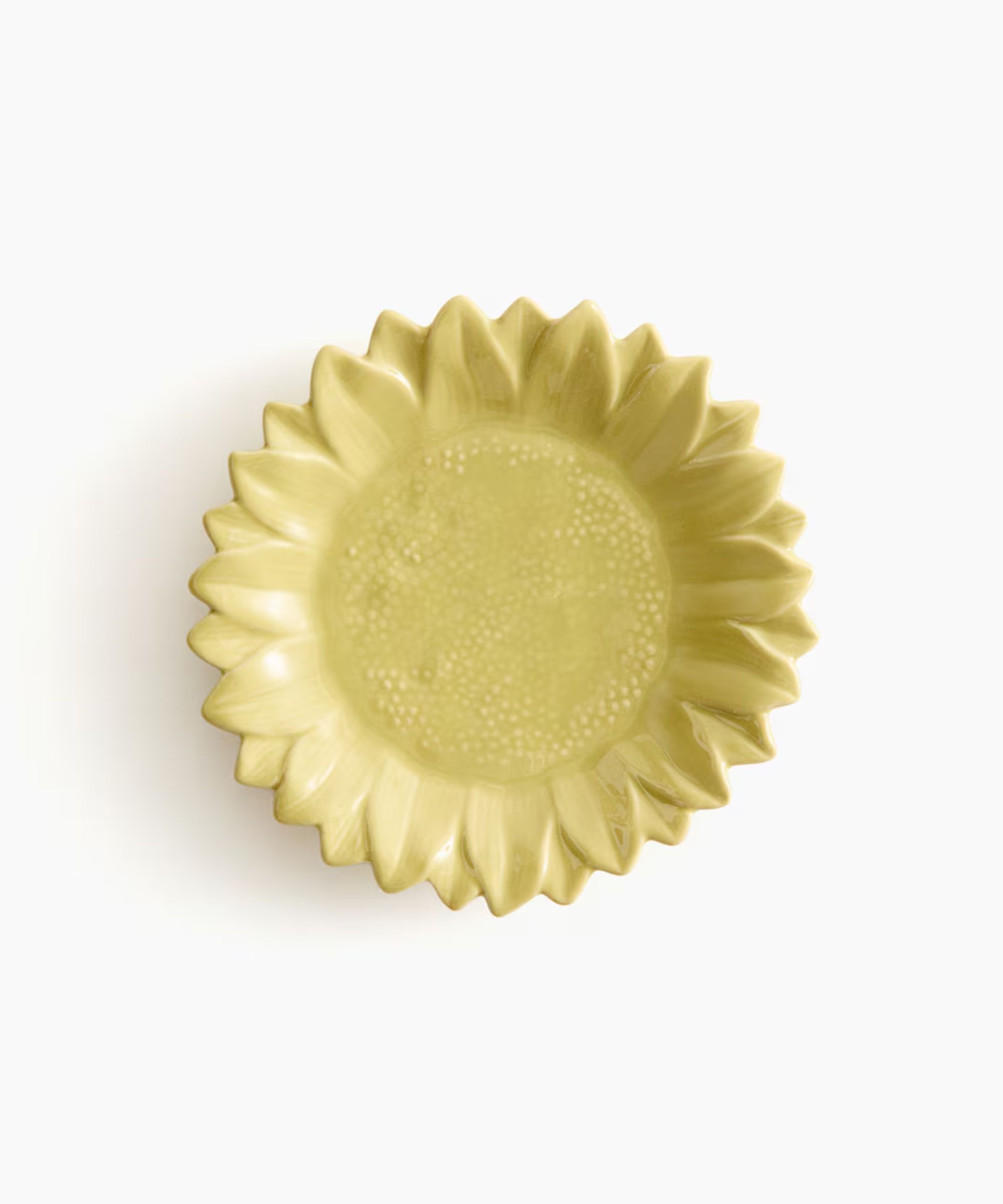 Sunflower-Shaped Plate