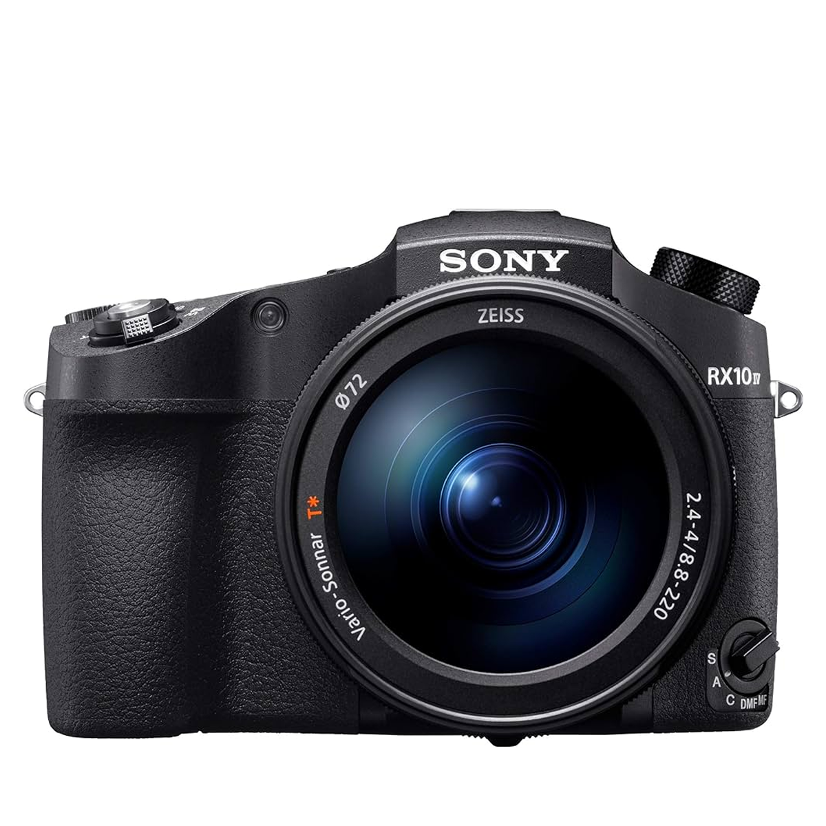 Sony RX10 IV on white background