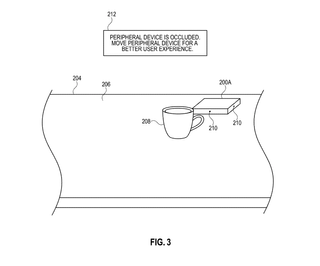 Apple AR trackpad patent