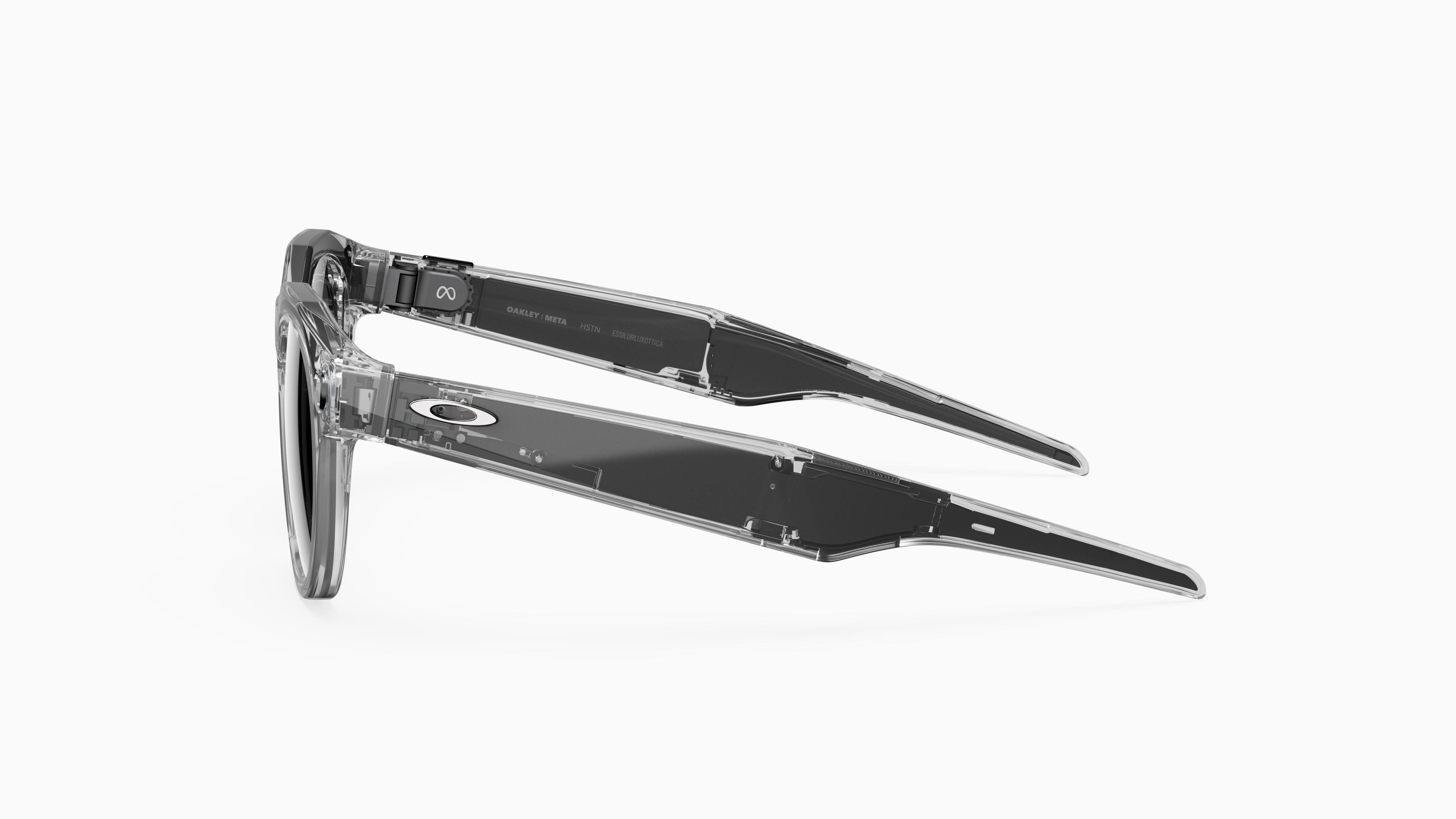 Oakley Meta HSTN Clear with Grey Transitions
