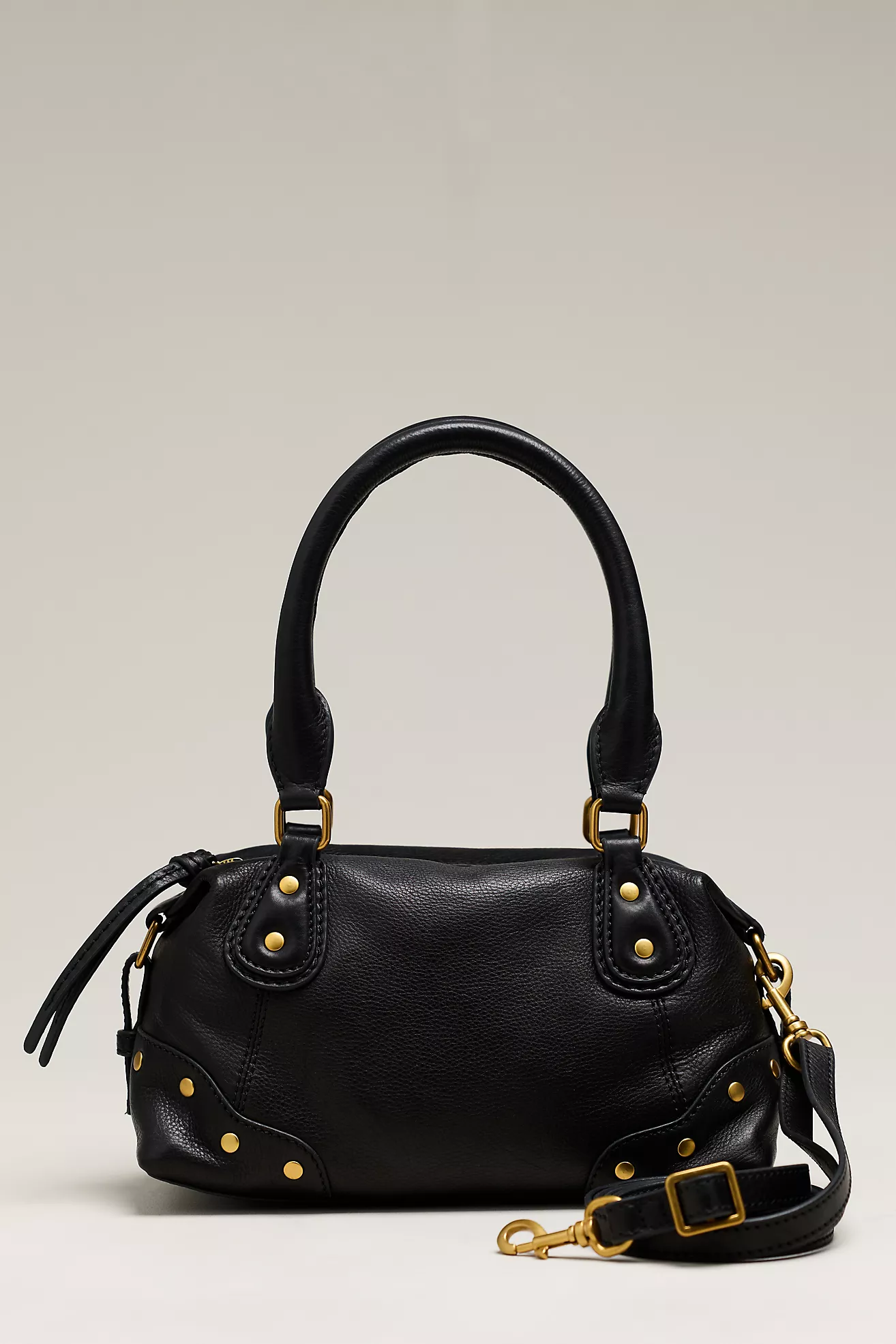 By Anthropologie Arina Leather Mini Satchel